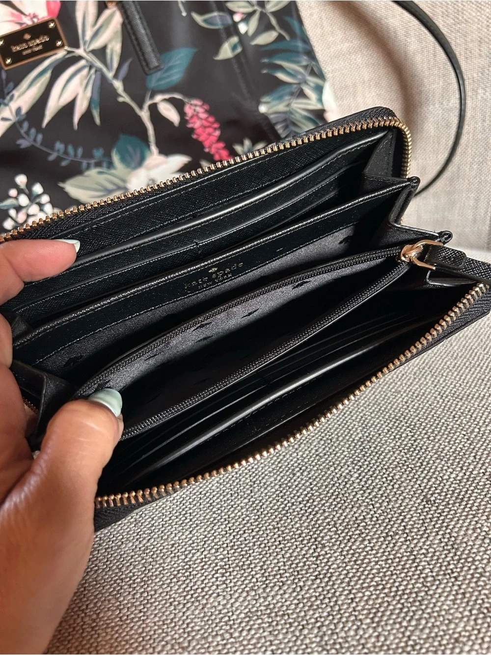 Kate spade bag & matching wallet